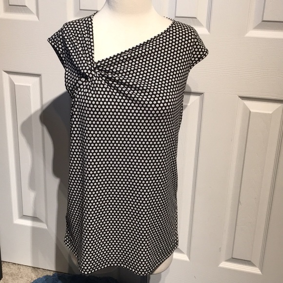 Ann Taylor Tops - Ann taylor blouse with assymetric knot above chest
